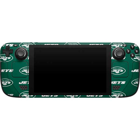 NFL New York Jets Blitz Series Steam Deck Handheld Gaming Computer Skin